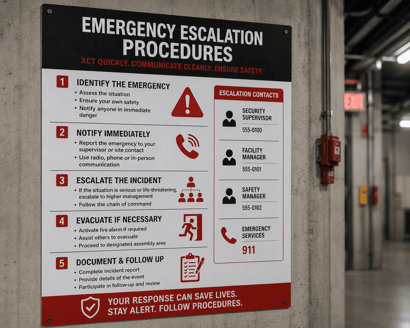 Emergency Escalation Procedures